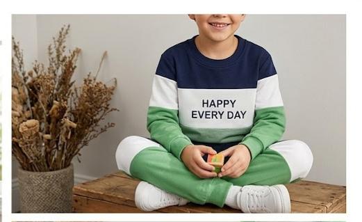 Boys Multicolor Full Sleeve Tracksuit 7–8 Years