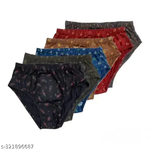Women's Hipster Panties Multicolor Pack of 6